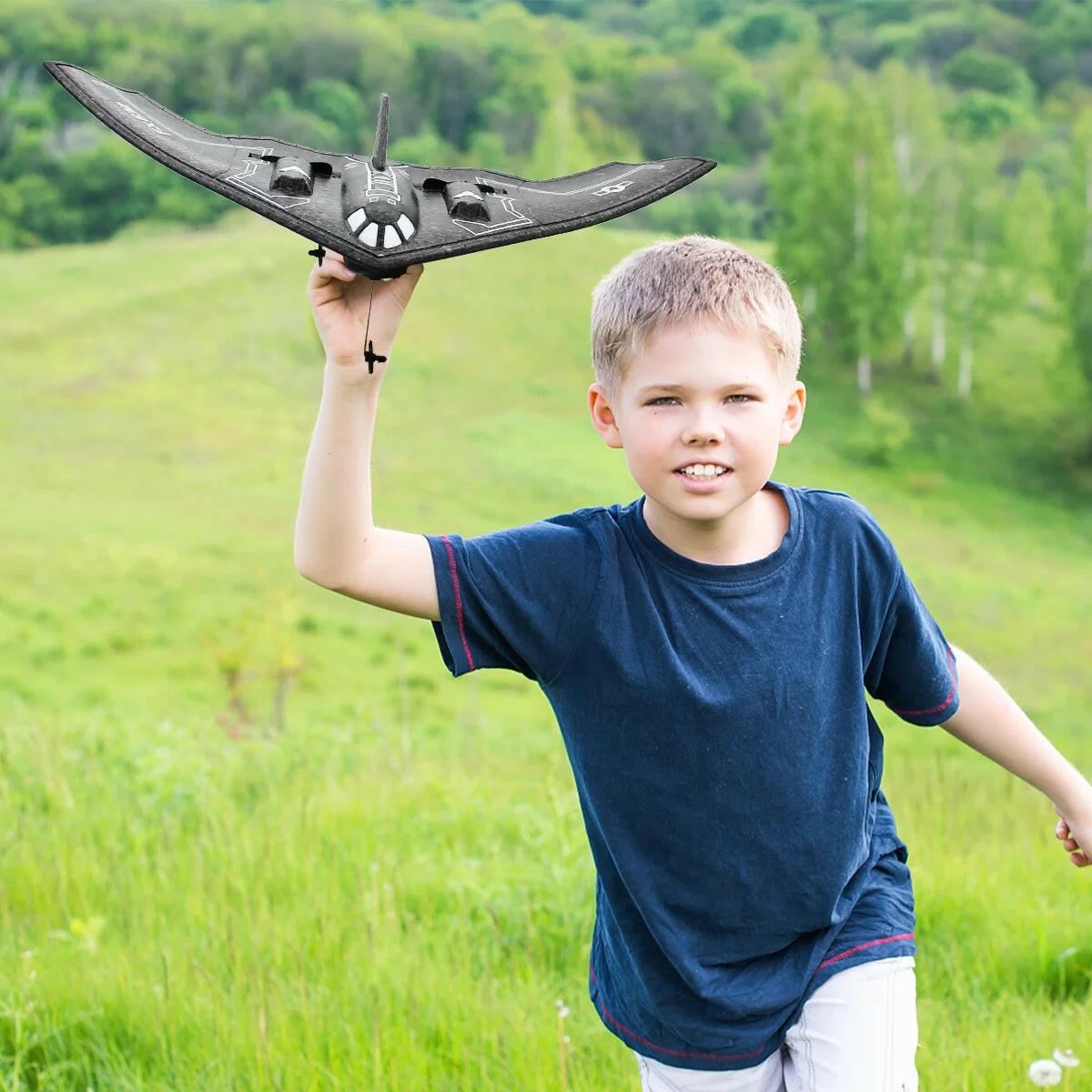 Remote Control Planes for Adults with 2 Batteries , B2 Spirit RC Airplanes for Kids 14+.