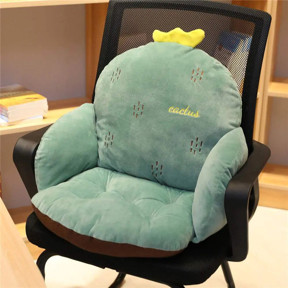 Plush Cotton Pad for Office Chair Cushion