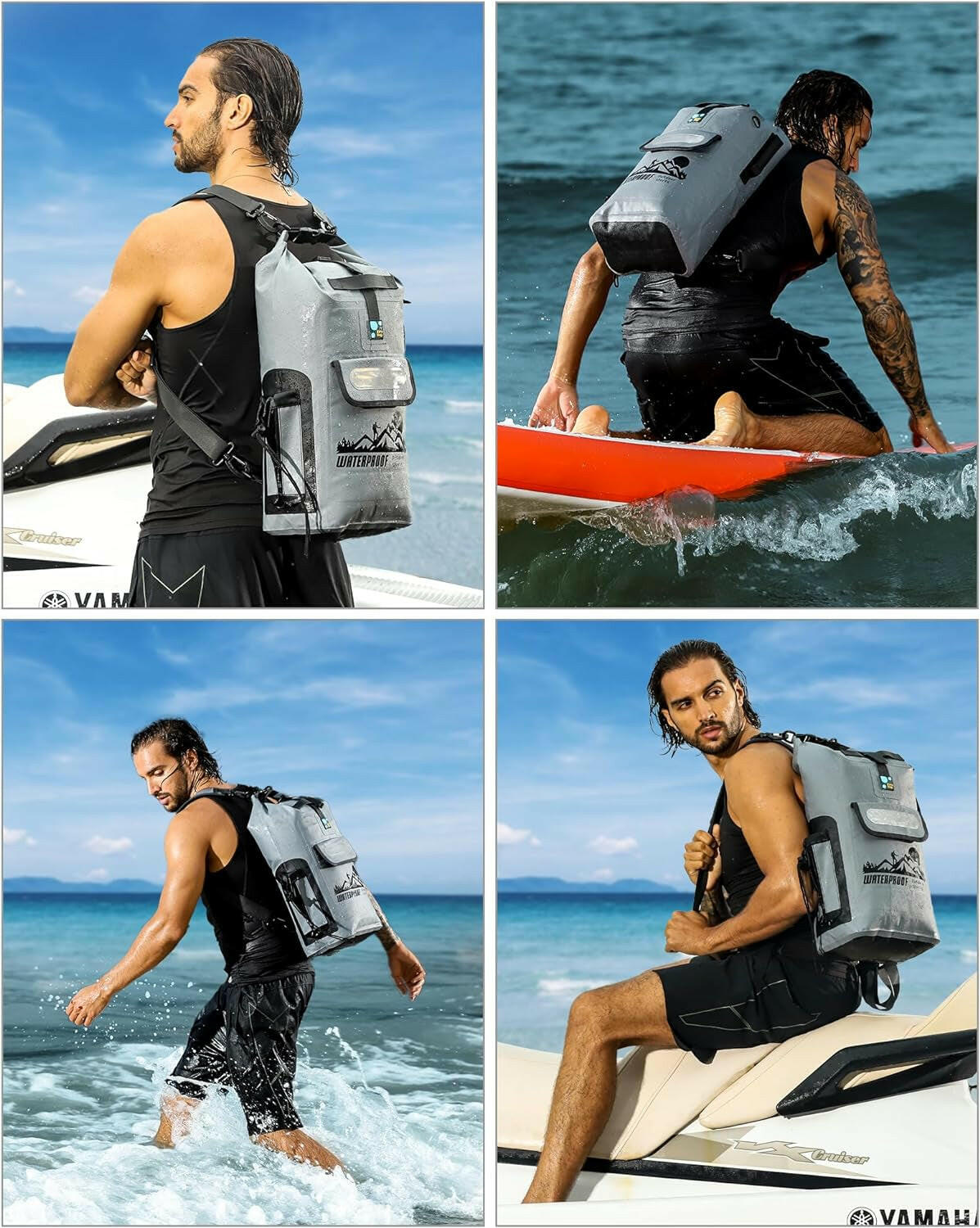 Dry Bag Backpack Waterproof Floating 20L/30L/40L, Dry Bags Waterproof Backpack for Men, Dry Sack Waterproof Bag.