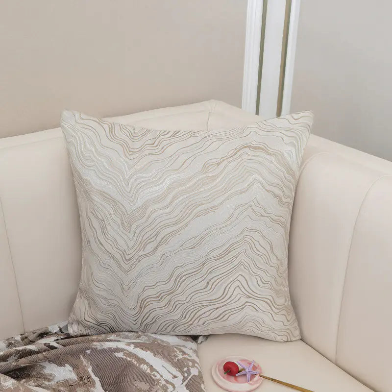 Nordic Velvet Blue Decorative Cushion Cover 45x45