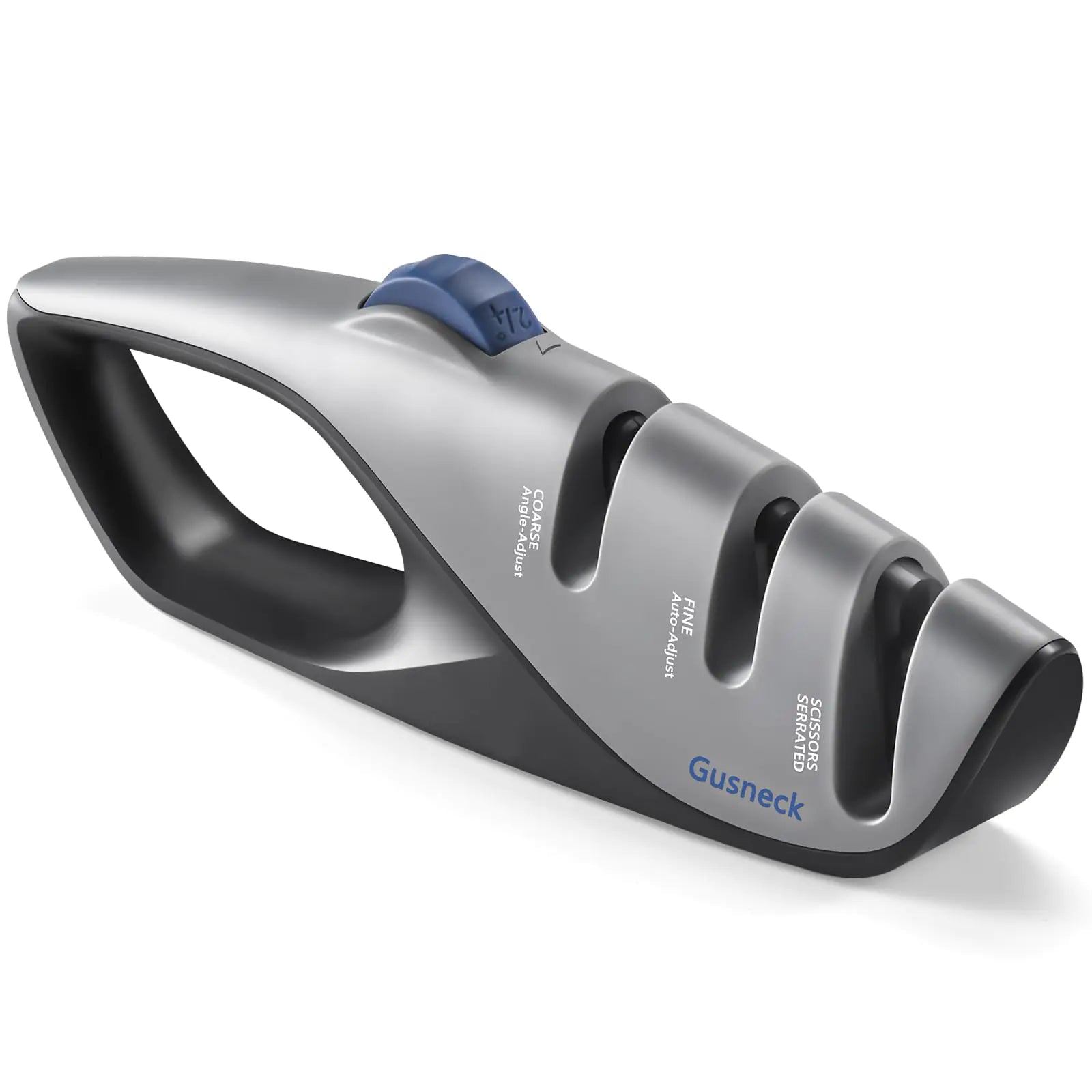 Knife SharpenerMulti-Angle Adjust Knife SharpenerGusneck Professional Knife Sharpener Tool for HomeSuitable for all knives including kitchen knives scissors outdoor knives.