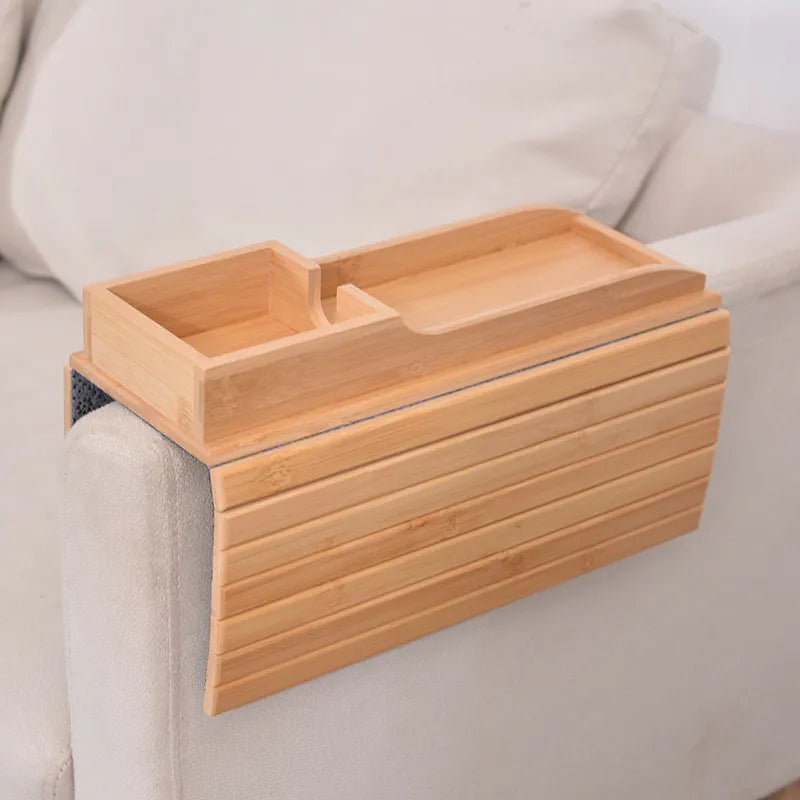 Bamboo Sofa Arm Rest Tray
