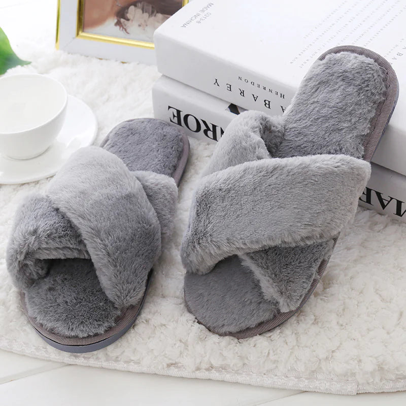 Women's Plush Indoor Slippers