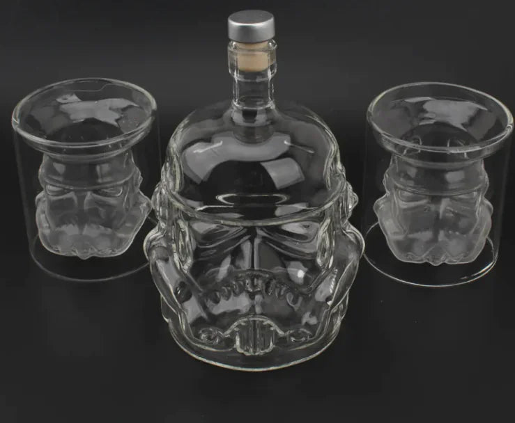 Borosilicate glass decanter stormtrooper