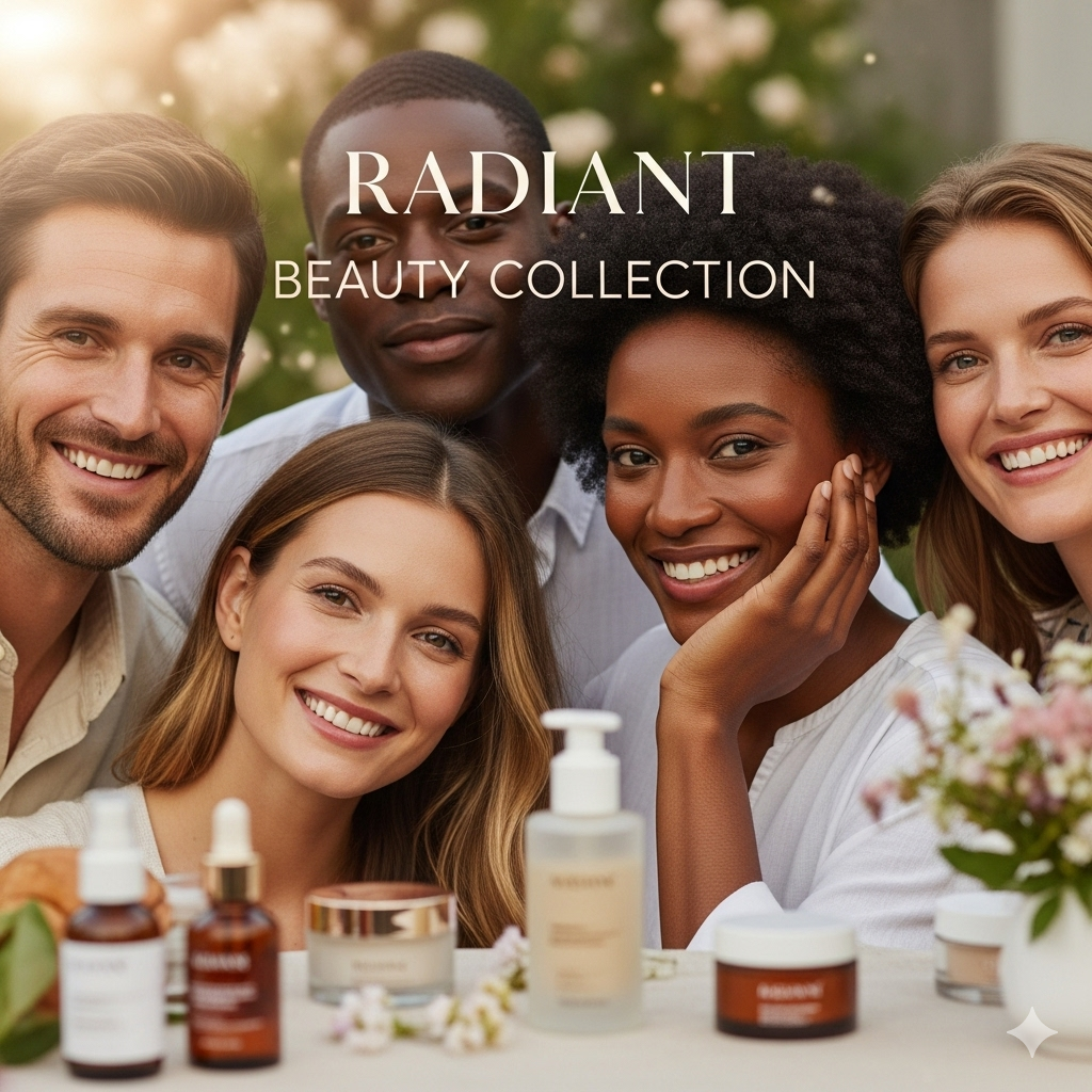 Beauty skincare essentials displayed elegantly for optimal skin health and radiance