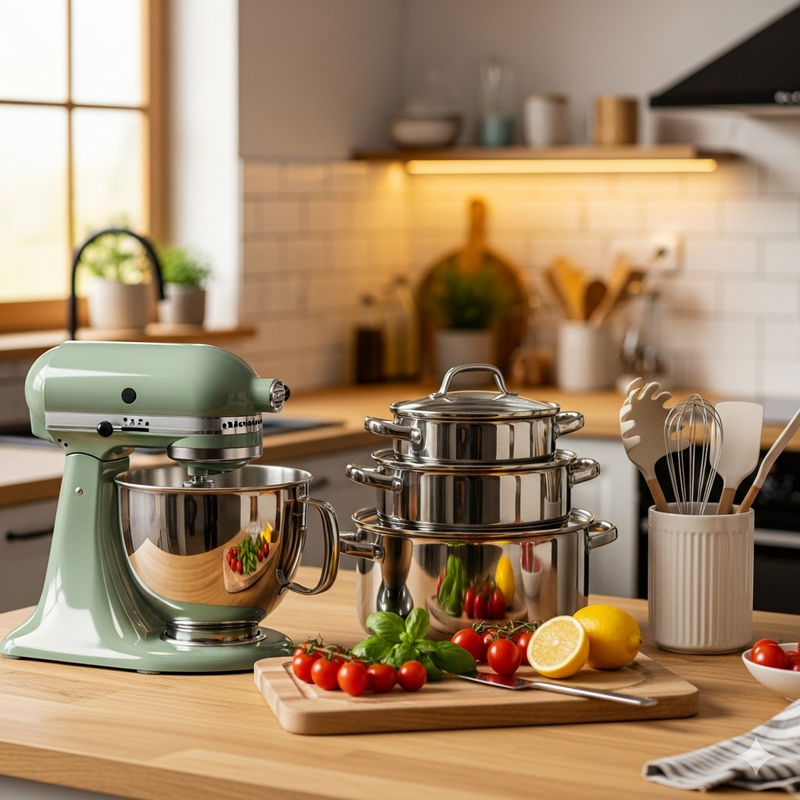 Premium quality kitchen essentials set for modern cooking and durable performance