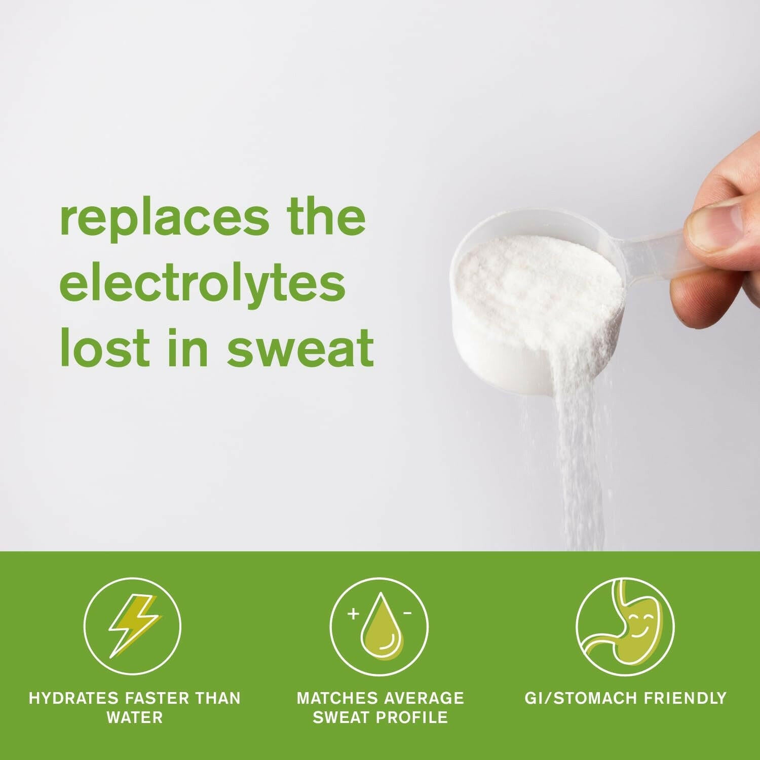 Hydration Powder | Sport Drink Mix | Electrolytes Powder for Exercise, Endurance, and Performance | Lemon + Lime | 60 Servings | Non-Gmo, Vegan, Kosher.