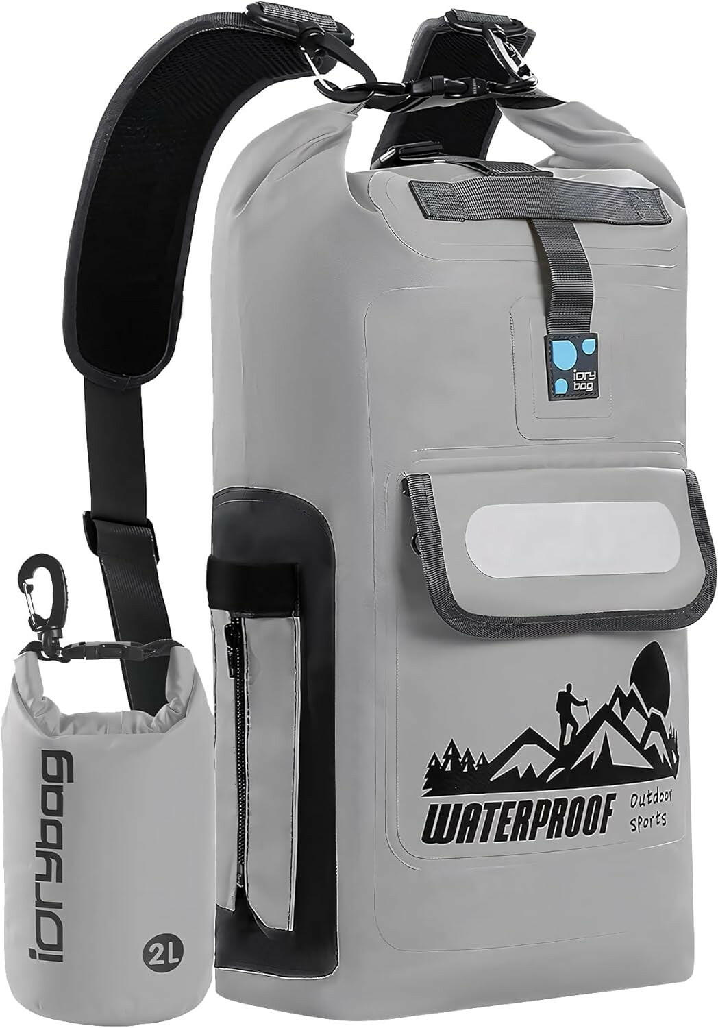 Dry Bag Backpack Waterproof Floating 20L/30L/40L, Dry Bags Waterproof Backpack for Men, Dry Sack Waterproof Bag.