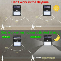 Solar lamp with advanced motion sensor for efficient outdoor lighting and enhanced security