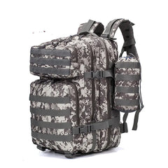 3P Tactical Backpack - Waterproof Camouflage Hiking Bag