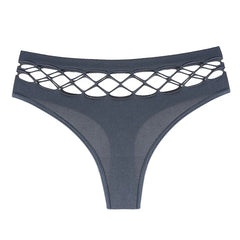 Mesh Hollowed Out Cotton Thong Women Panties Sexy Breathable Underwear Ladies Briefs Lingere Panty Underware Womens Lingerie