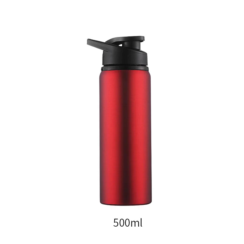 Stainless steel sports water bottle designed for durability and optimal hydration during workouts