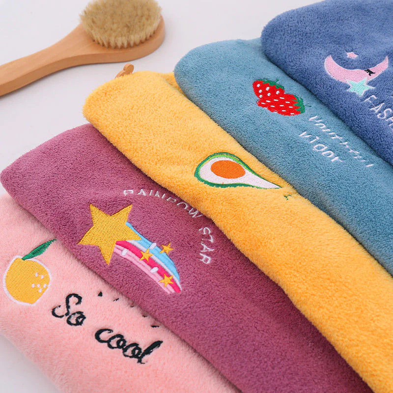 Magic Microfiber Shower Cap for Quick Drying Hair
