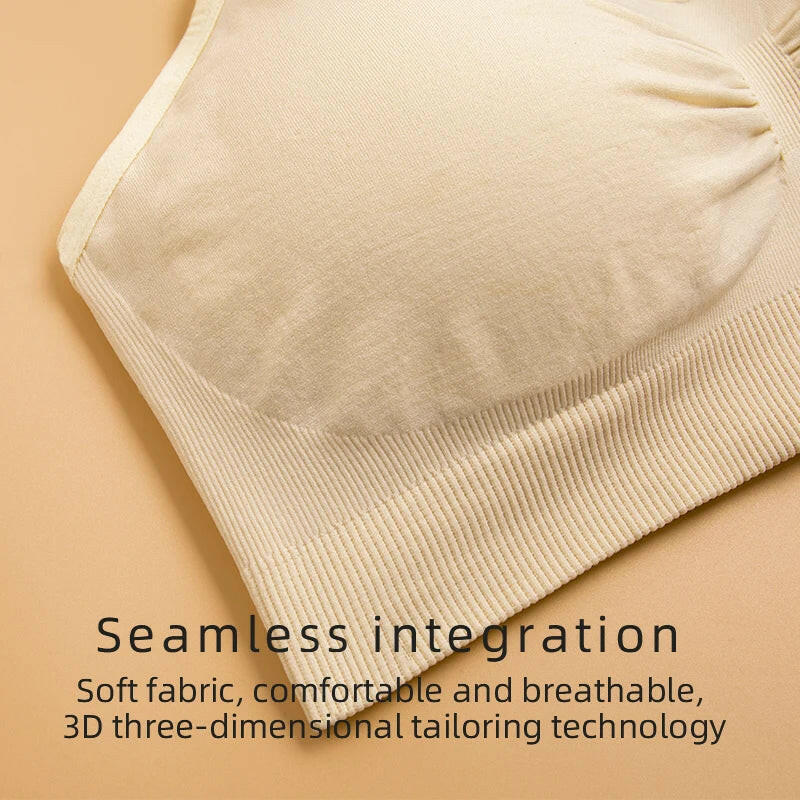 High Quality plus Size Nursing Bra Breathable Women Breastfeeding Underwear Seamless Maternity Bra Push Up