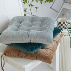 Thick Crystal Velvet Cushion for Office Chair or Sofa