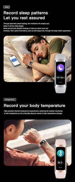 Keep Health Fitness Trackers for Women Men, Amoled Fitness Tracker for Android&Ios, Alarm Stopwatch Fitness Tracker with Blood Pressure Monitor, Calories Burned IP68 Waterproof Fitness Step Tracker