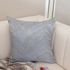 Nordic Velvet Blue Decorative Cushion Cover 45x45