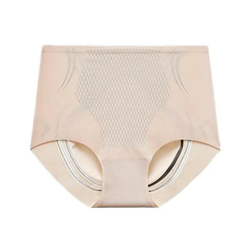 Ice Silk Shaping Women Sculpt Shaping High Waisted Body Briefs Shaper Tummy Slimming Flat Belly Shapewear Lingere.