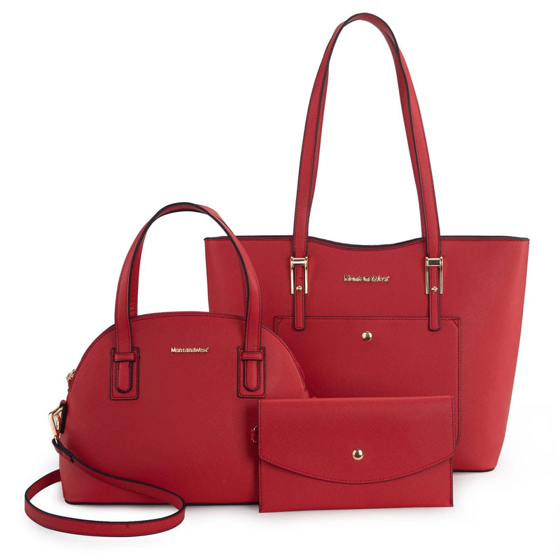 3PCS Purses Set for Women Tote Bag Handbag Wallet Set Shoulder Satchel Bags Crossbody Bags.