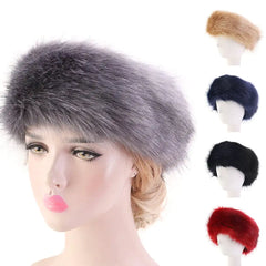 kawaii Chic Plush Ear Warmer Headband