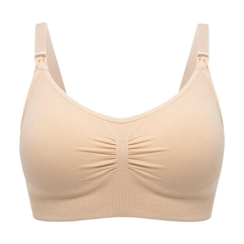 High Quality plus Size Nursing Bra Breathable Women Breastfeeding Underwear Seamless Maternity Bra Push Up
