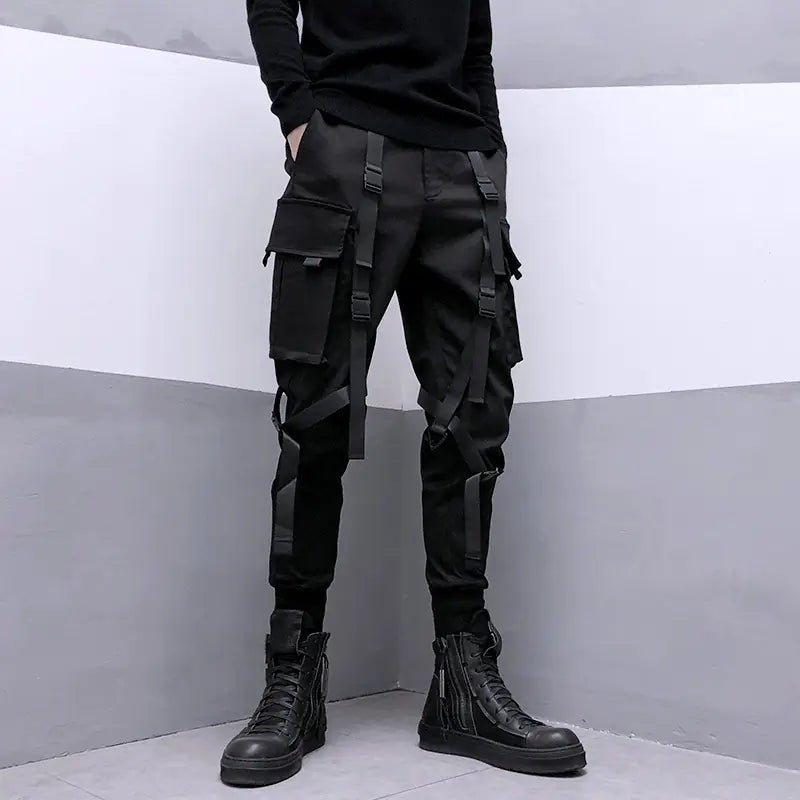 Tactical Multi-Pocket Paratrooper Cargo Pants.