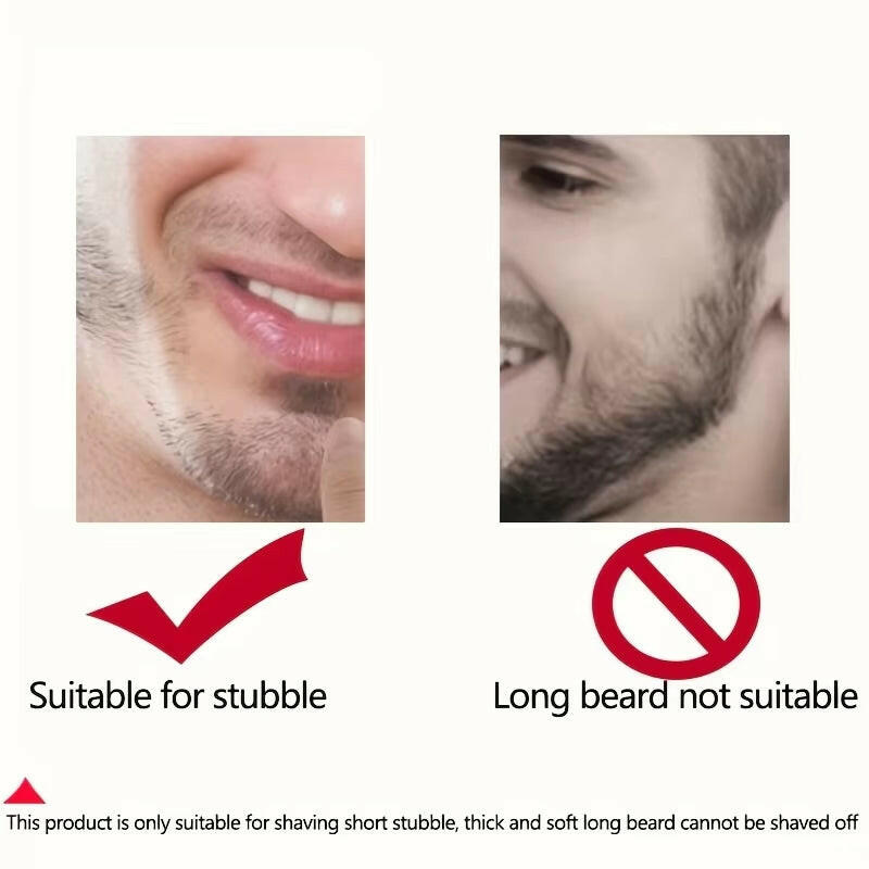 1PC Electric Shaver Charging Mini Pocket Travel Razor Portable Wireless Detachable Shaver Facial Beard Hair Trimmer.