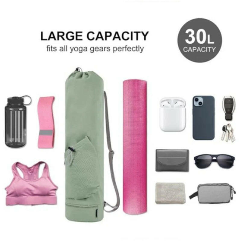 Sports Yoga Mat Strap Multifunctional Storage Bag.