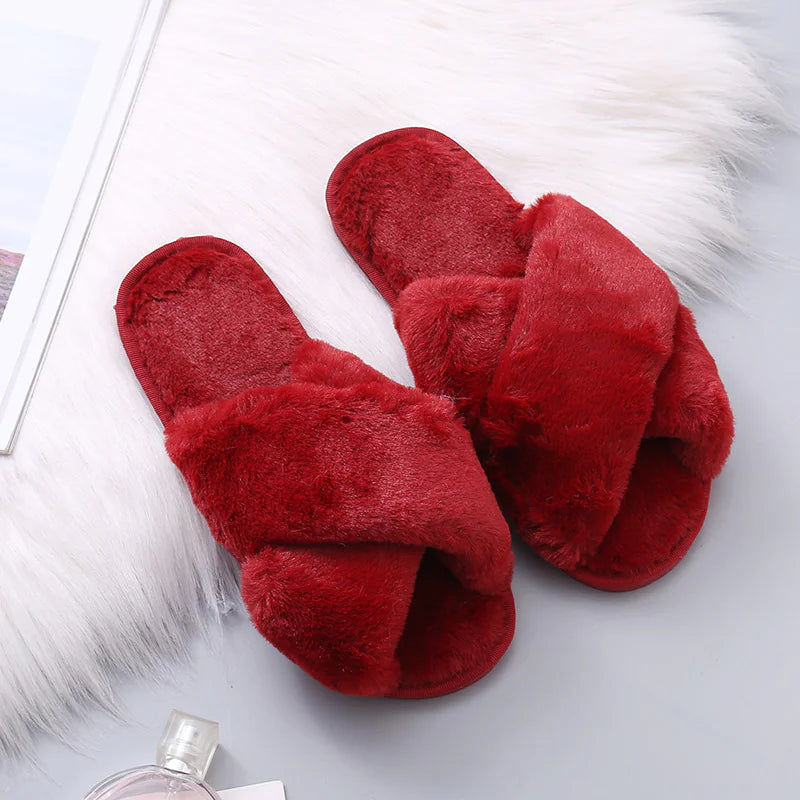 Women's Plush Indoor Slippers