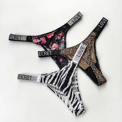 Shiny Rhinestone Thong Women Low Waist Panties Femme Sexy Underwear Ladies Briefs Lingere Panty Underware Lingerie Thongs T Pant
