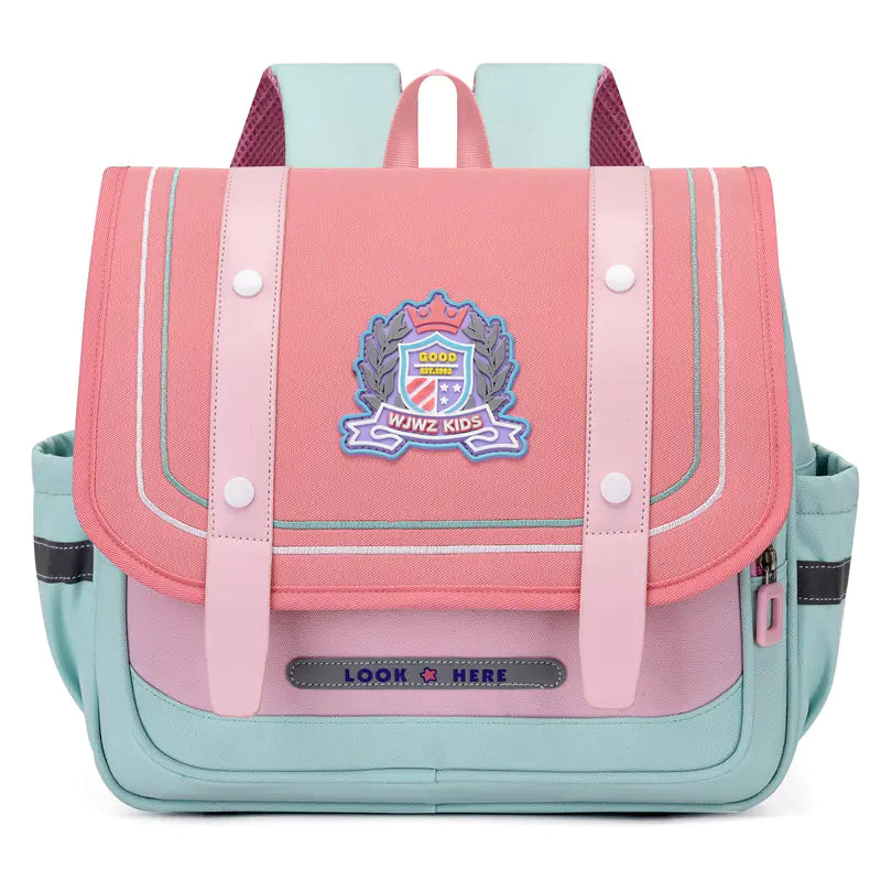 British Style Children's Backpack for School Students.