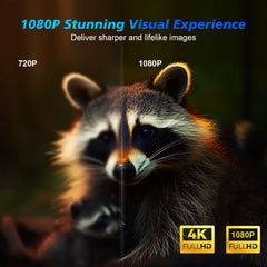 580ANSI Auto Focus Projector Android 11 4K 1080P Wifi6 Voice Control Allwinner H713 BT5.0 Home Cinema HY350 Pro