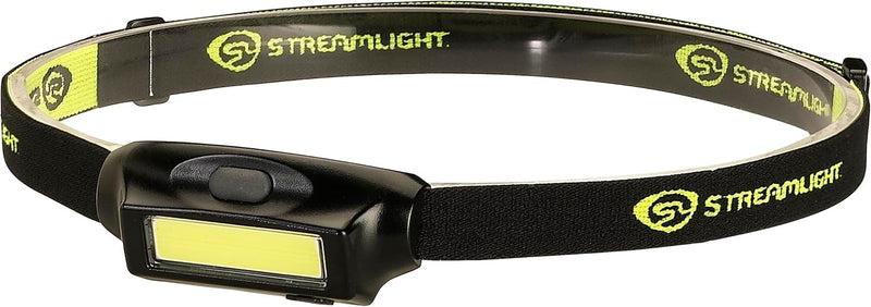 61702 Bandit 180-Lumen USB Rechargeable LED Headlamp with Elastic Head Strap, Clip, and USB Cable, Black.