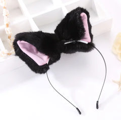 Chic Plush Cat Ear Hairband