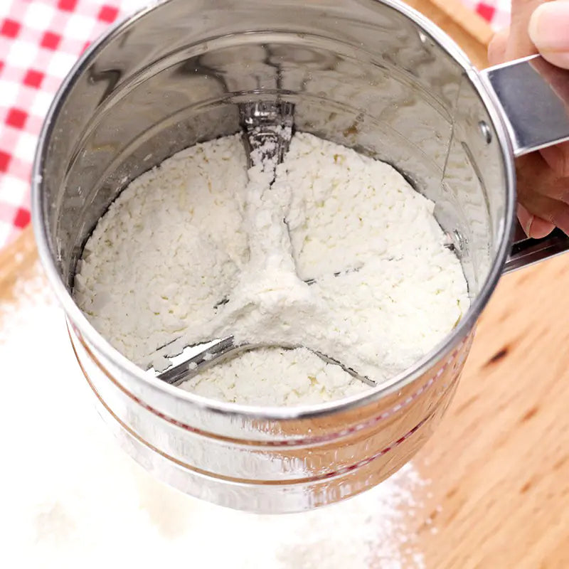 EasyPress Stainless Steel Flour Sifter