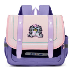 British Style Children's Backpack for School Students
