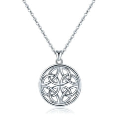 Celtic Knot S925 Sterling Silver Necklace Pendant
