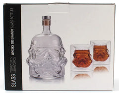 Borosilicate glass decanter stormtrooper
