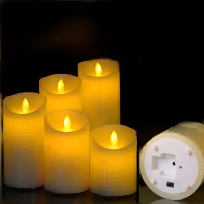 Plastic Decorative LED Candles for Festivals