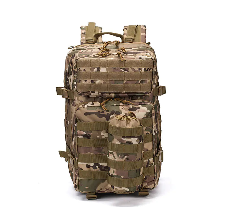 3P Tactical Backpack - Waterproof Camouflage Hiking Bag.