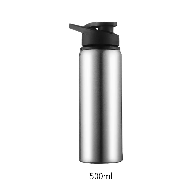 Stainless steel sports water bottle designed for durability and optimal hydration during workouts