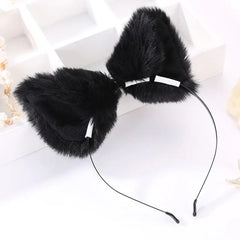 Chic Plush Cat Ear Hairband
