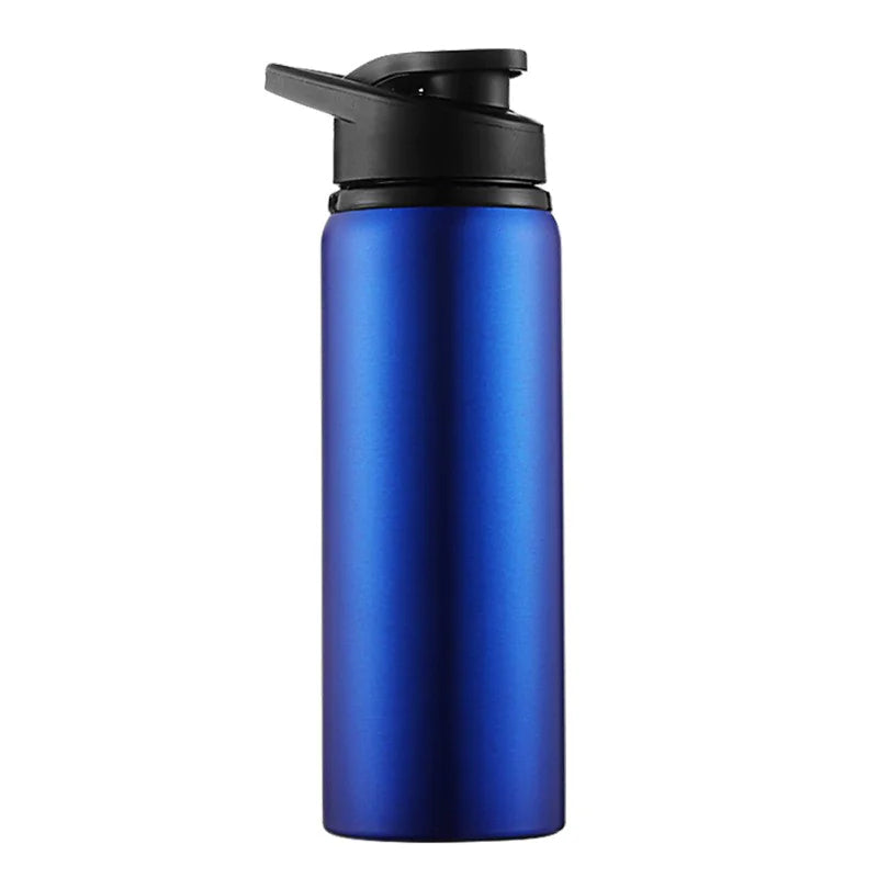 Stainless steel sports water bottle designed for durability and optimal hydration during workouts