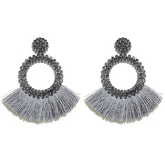Bohemian Tassel Earrings for Women - Handmade Design