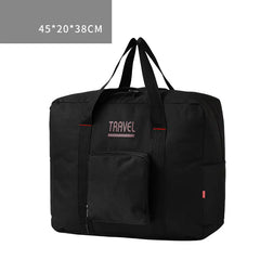 Large Capacity Foldable Canvas Travel Bag for Men & Women