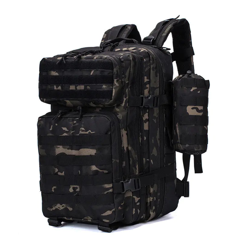 3P Tactical Backpack - Waterproof Camouflage Hiking Bag.