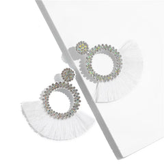 Bohemian Tassel Earrings for Women - Handmade Design
