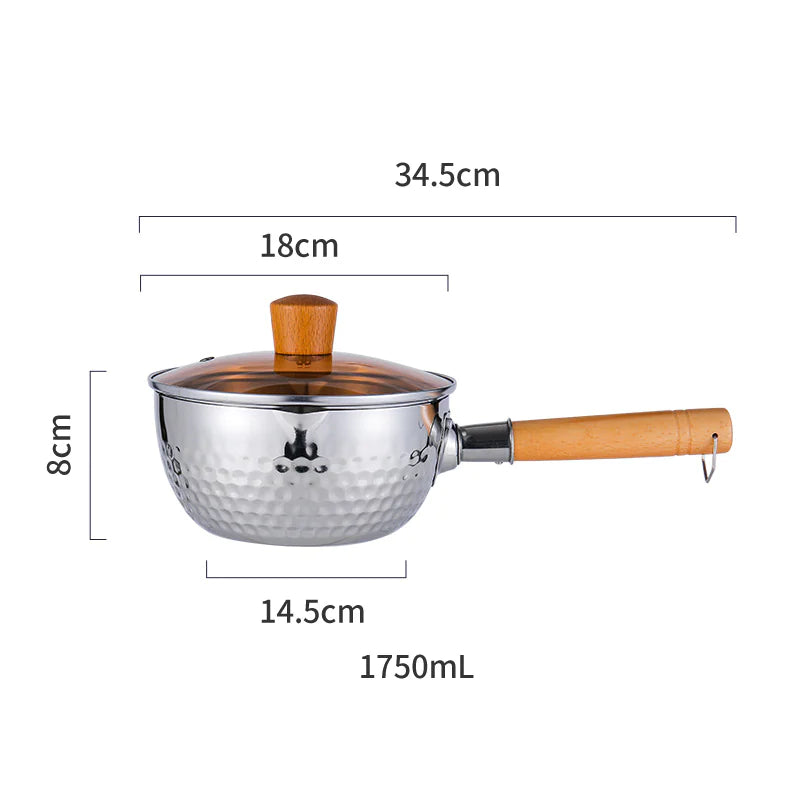 Japanese Snow Pan with Wooden Handle