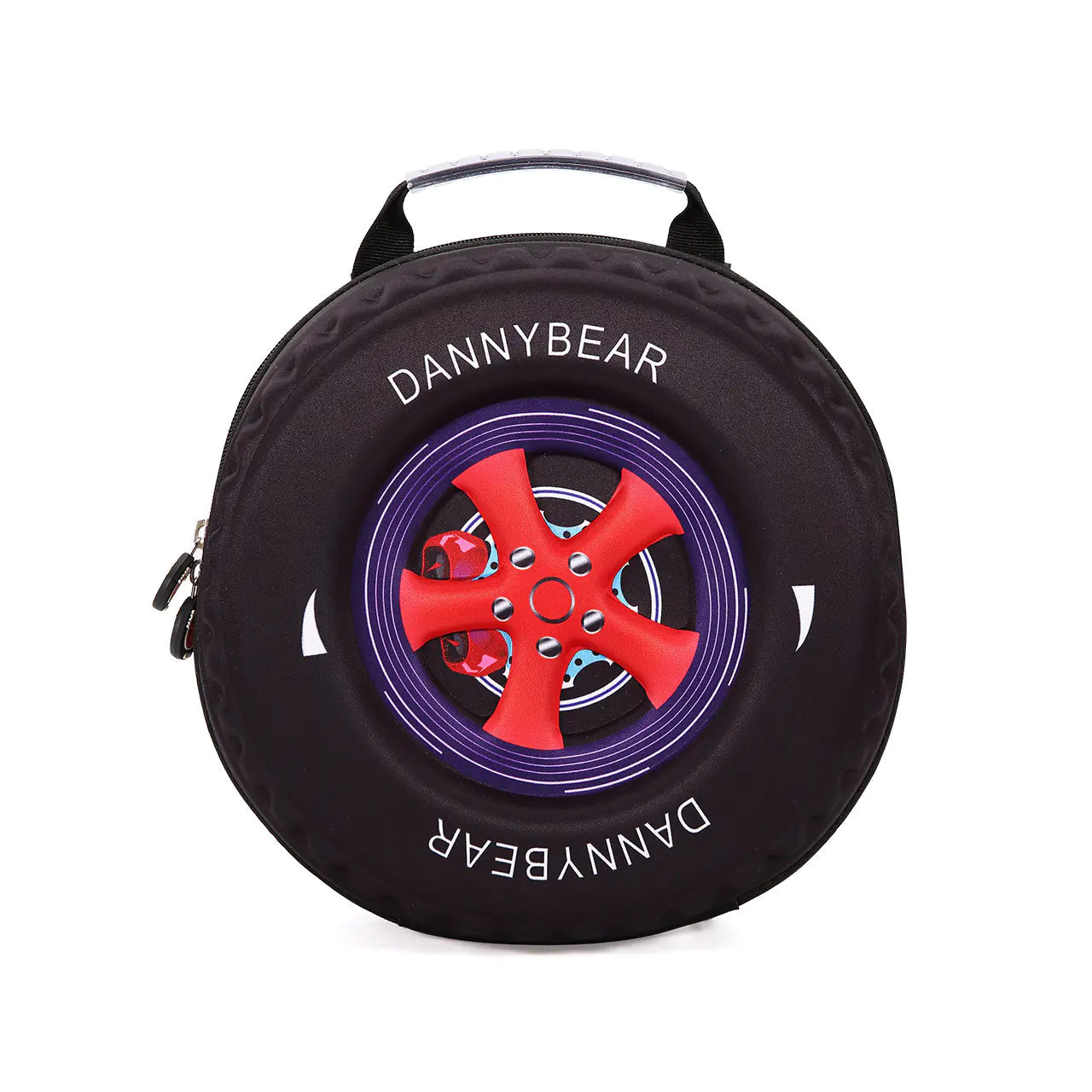 Children's Small School Backpack with Tire Design.