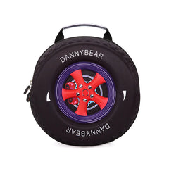 Children's Small School Backpack with Tire Design